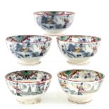 A Collection of 5 Petrus Regout Bowls