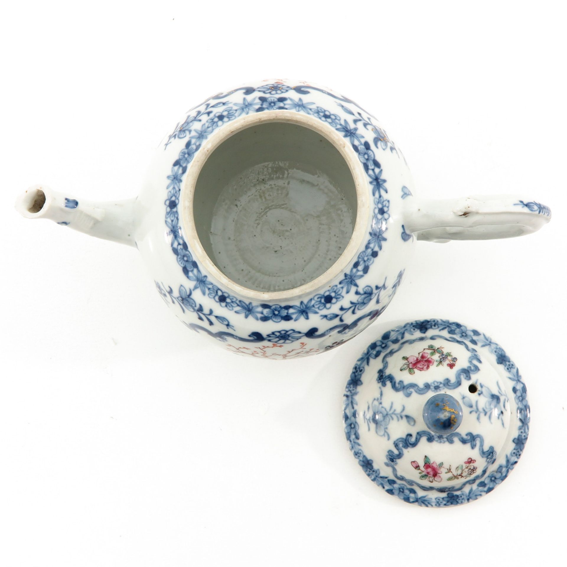 A Famille Rose Teapot - Bild 5 aus 9