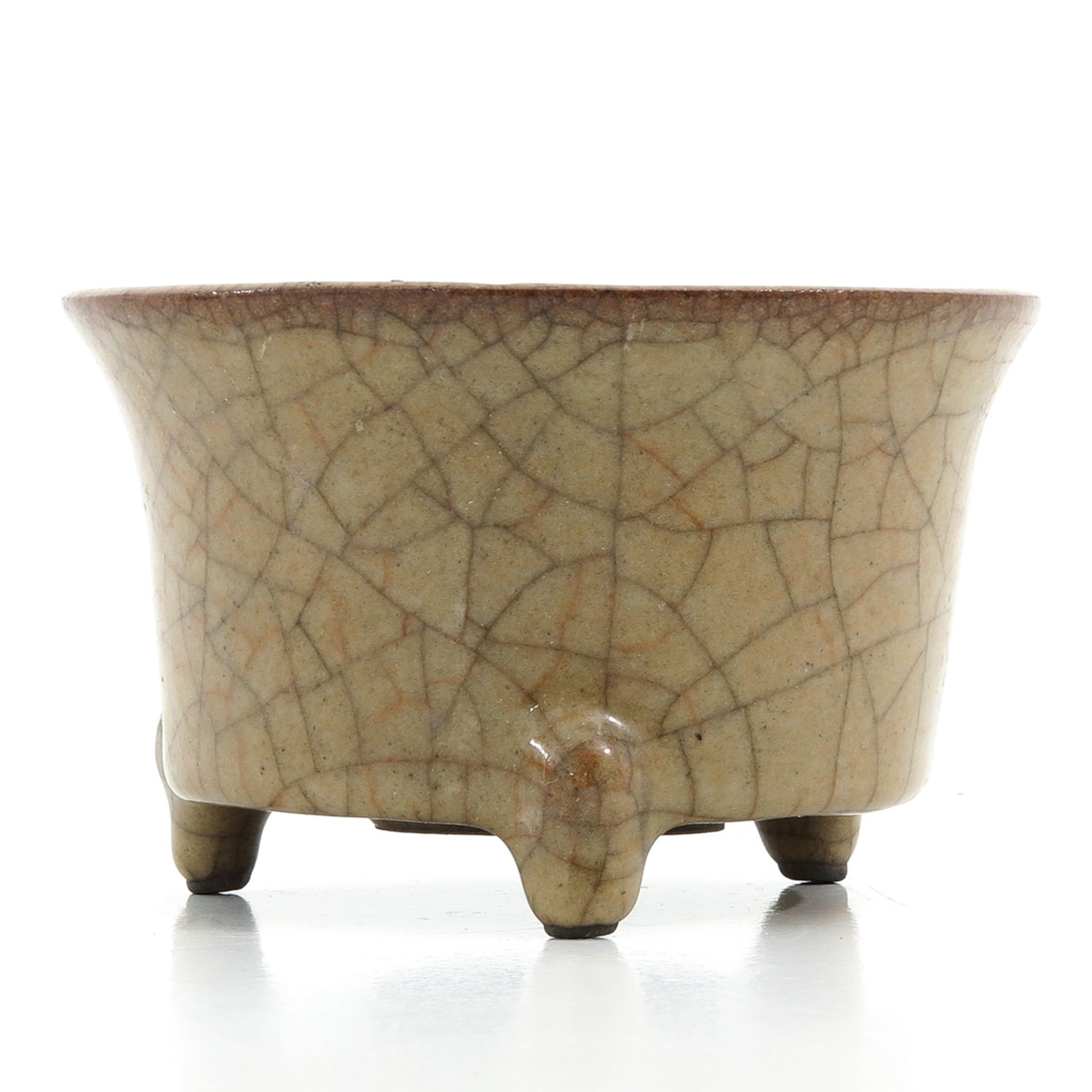 A Crackleware Decor Planter - Image 3 of 9