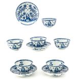 A Set Chine de Commande Cups and Saucers