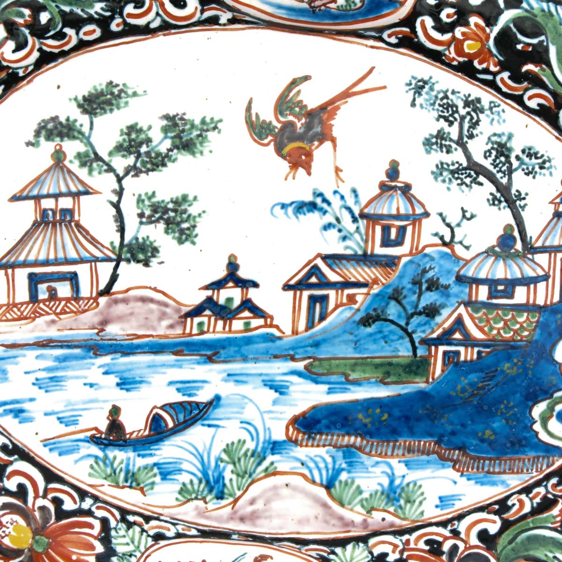 A Delft Plaque Circa 1700 - Bild 4 aus 8