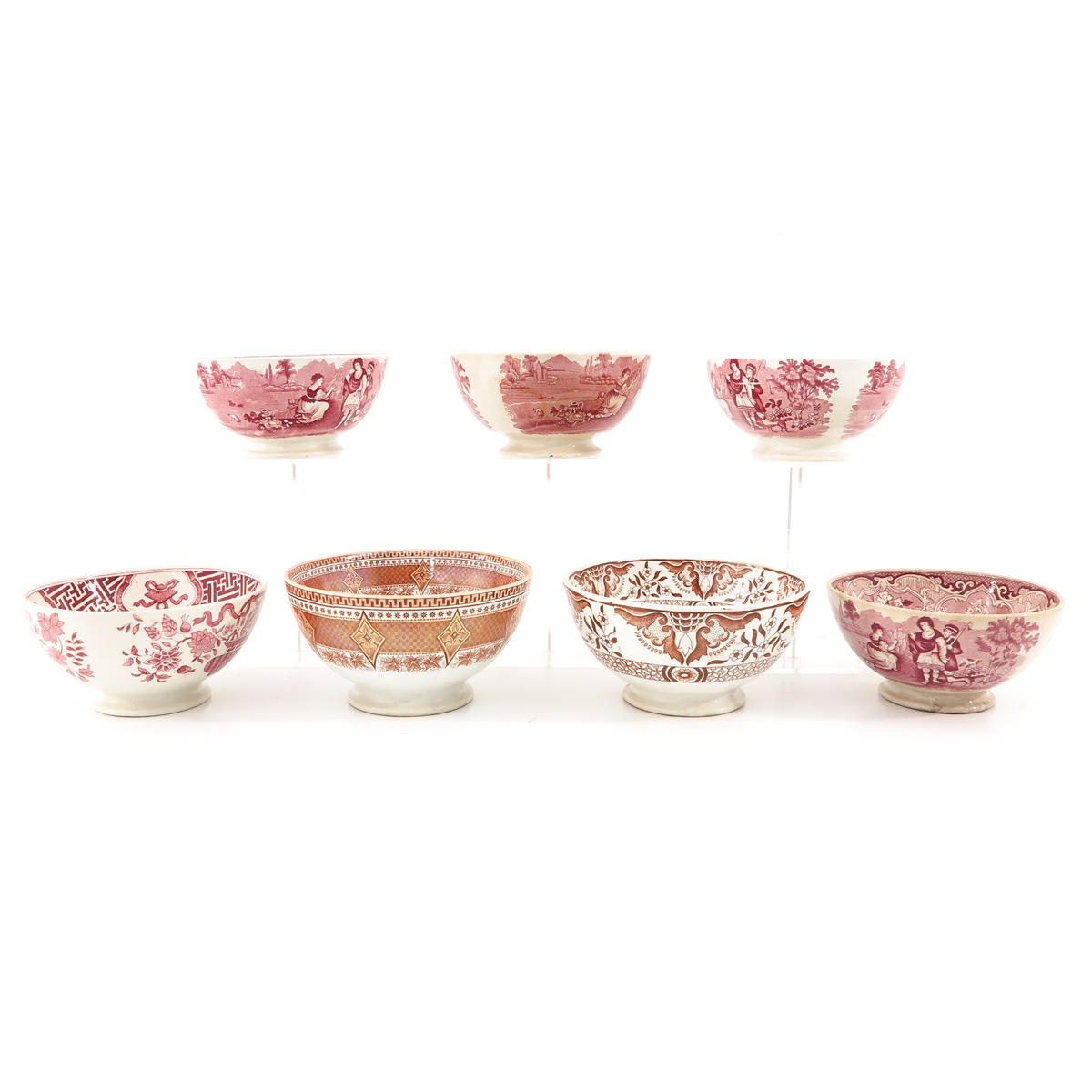 A Collection of 7 Petrus Regout Bowls - Image 2 of 10