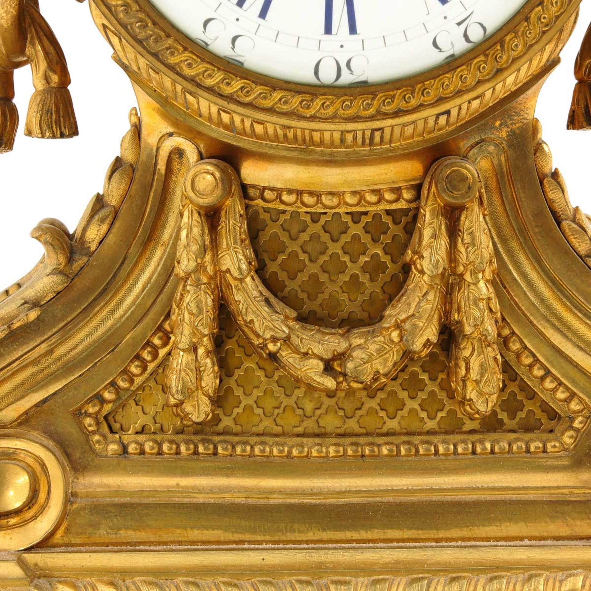 A 3 Piece 19th Century Clock Set - Image 9 of 10
