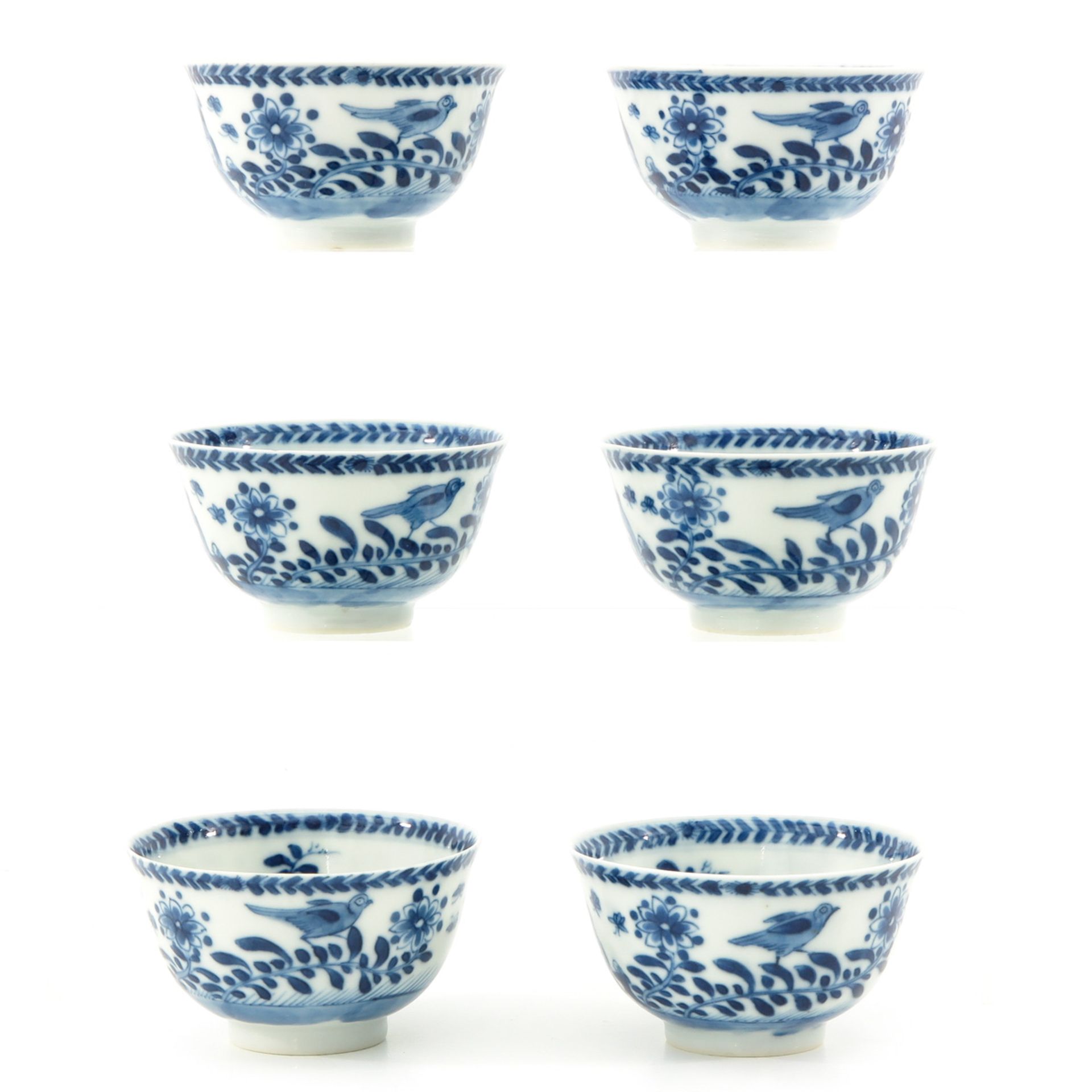 A Set Chine de Commande Cups and Saucers - Bild 2 aus 10