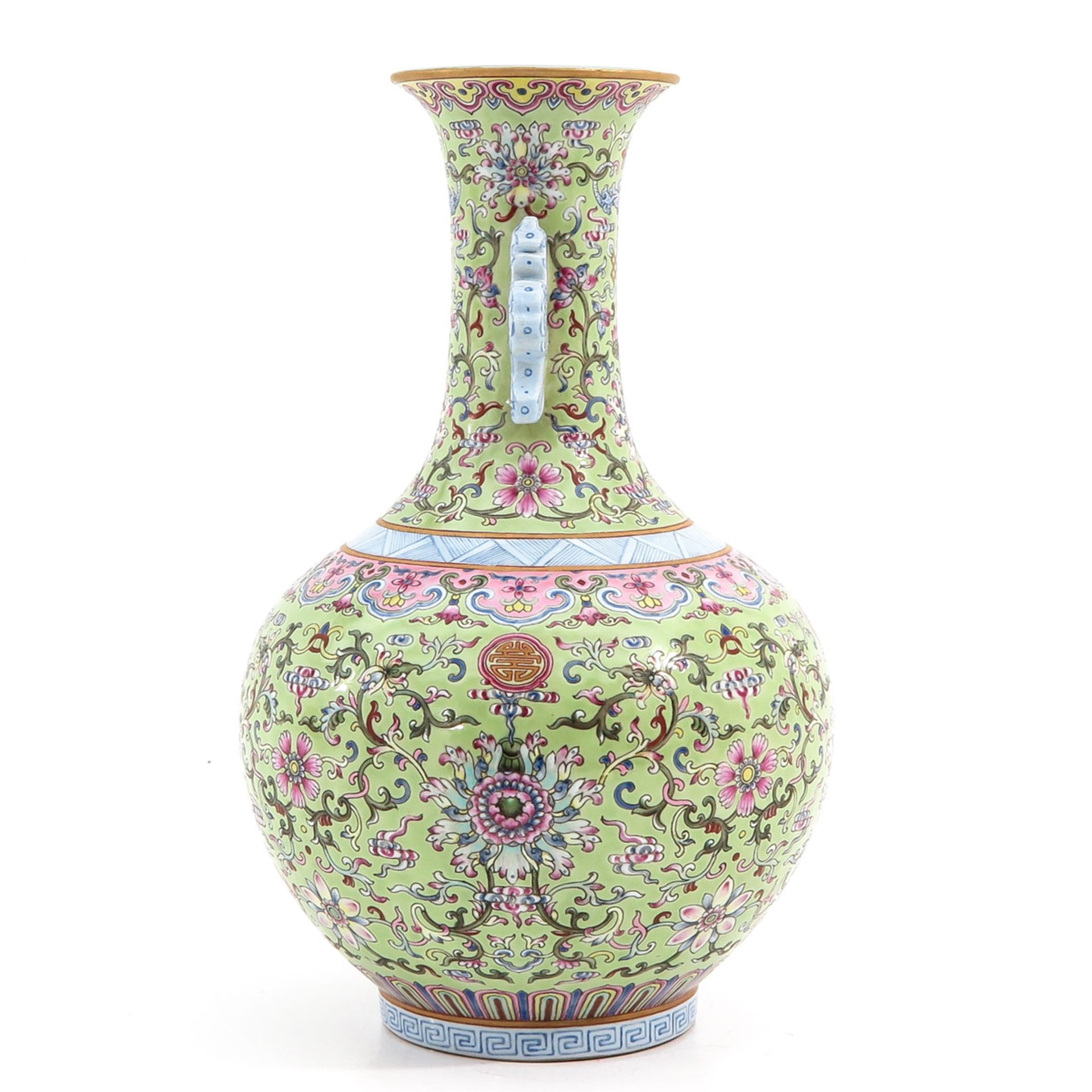 A Famille Rose Vase - Image 2 of 9