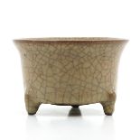 A Crackleware Decor Planter