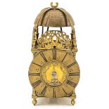 An English Lantern Clock Circa 1730