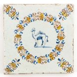 A 17th Century Dutch Tile