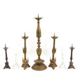 A Collection of 7 Candlesticks
