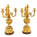 A Pair of 19th Century Candlesticks