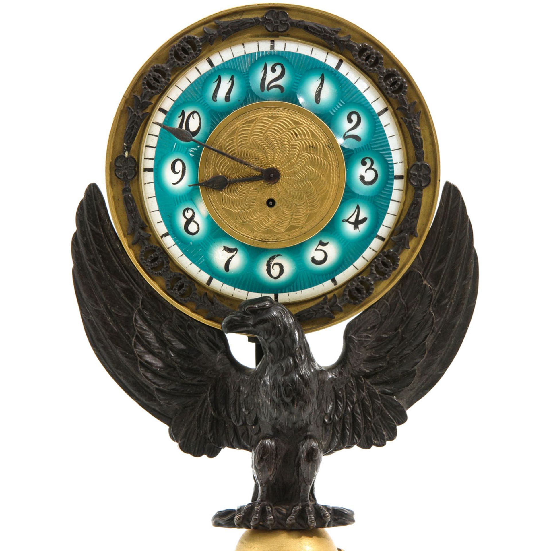 An Empire Period Night Clock - Image 8 of 9