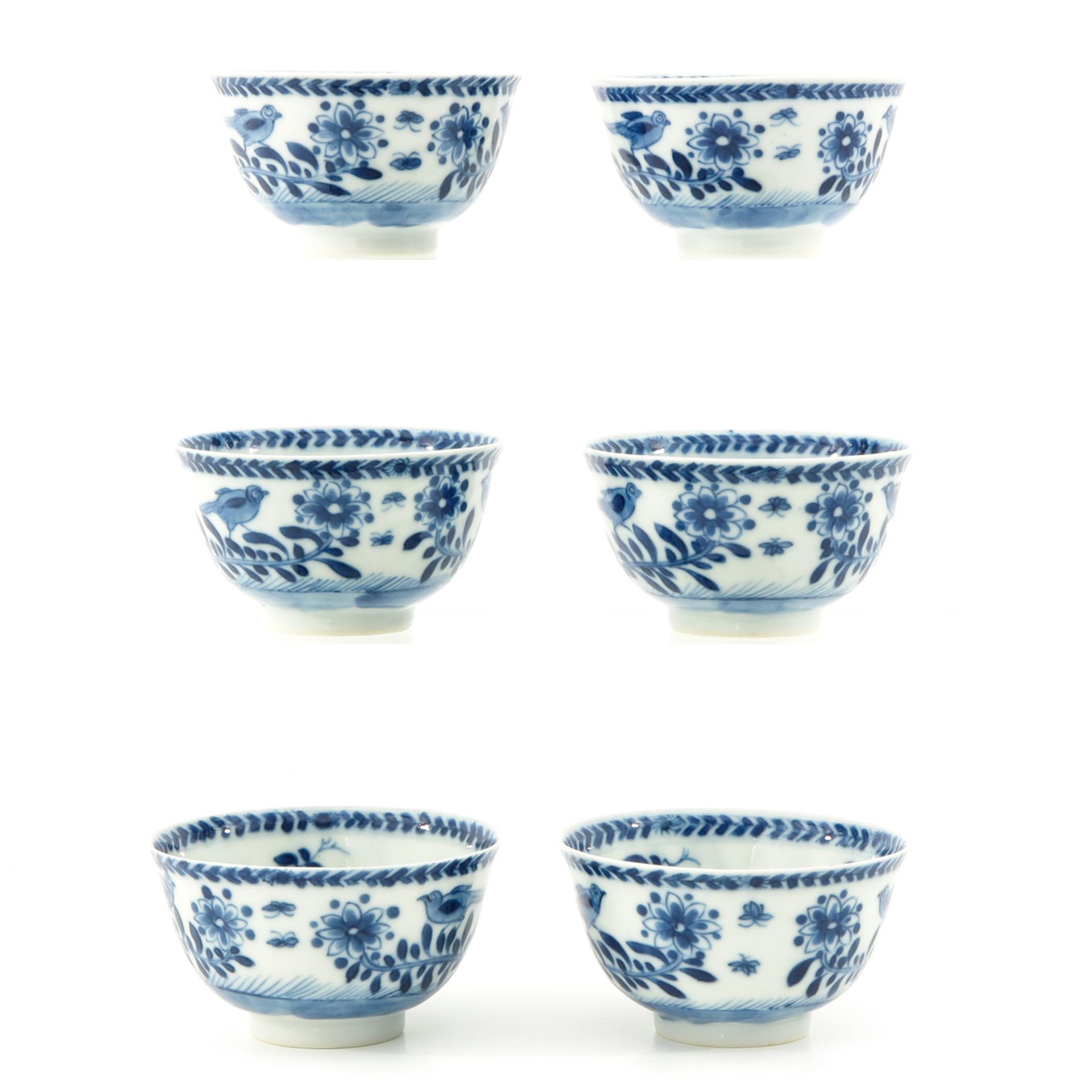 A Set Chine de Commande Cups and Saucers - Bild 3 aus 10
