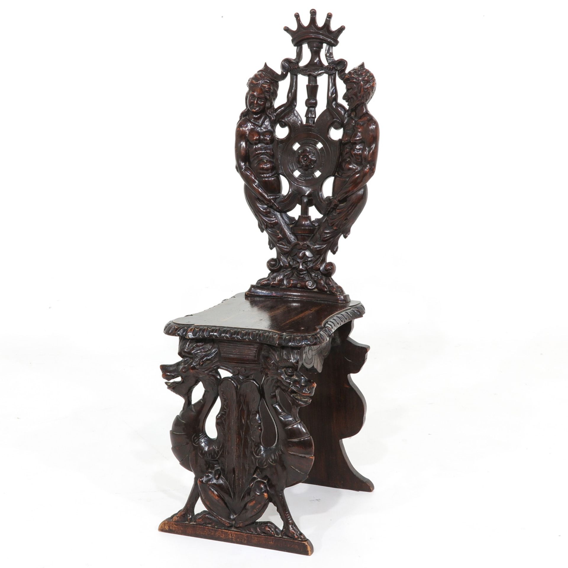 A Carved Chair