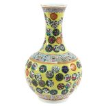 A Yellow Glaze Vase