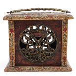 A Dutch Folk Art Warmer Dated 1786