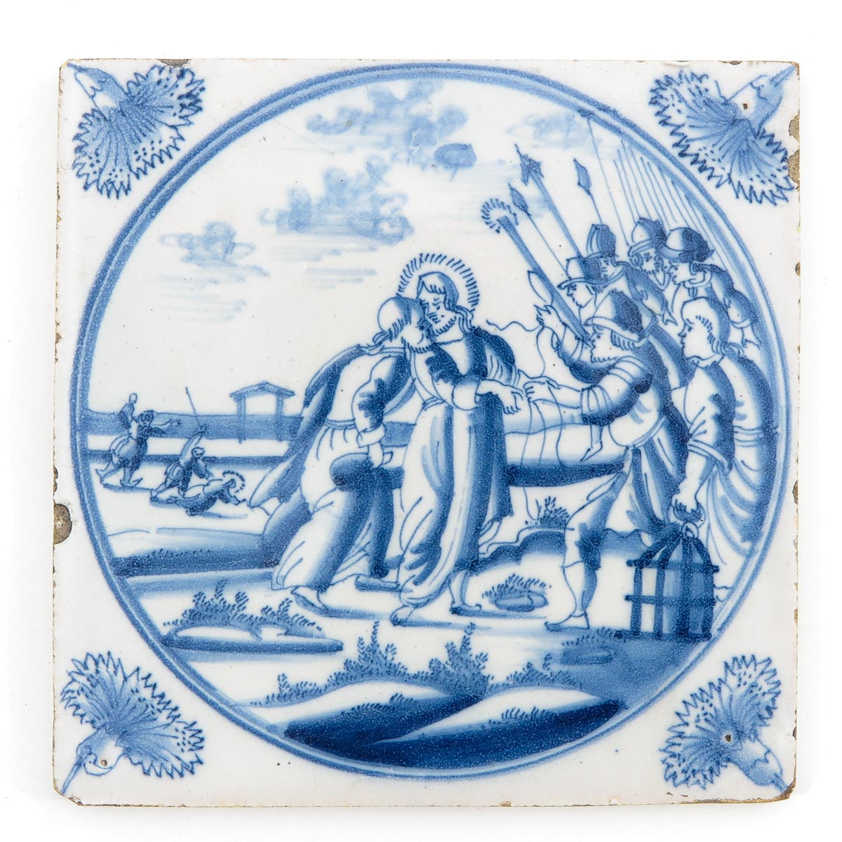 A Collection of 3 17th Century Tiles - Image 5 of 5