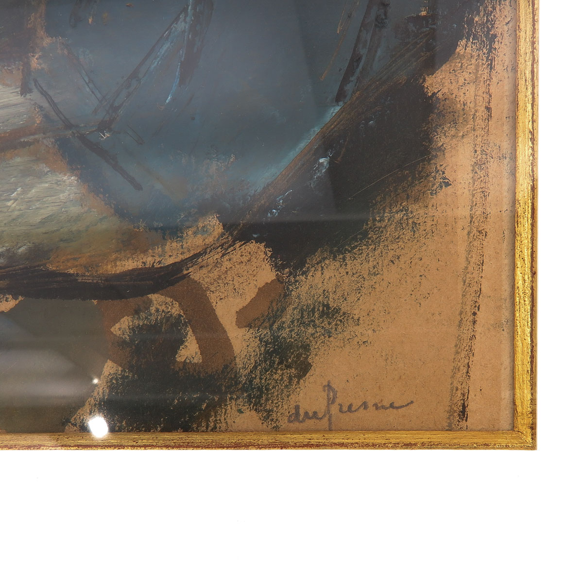 A Oil on Paper Signed Charles Georges Dufresne - Image 3 of 5