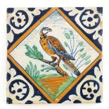 A 17th Century Dutch Tile