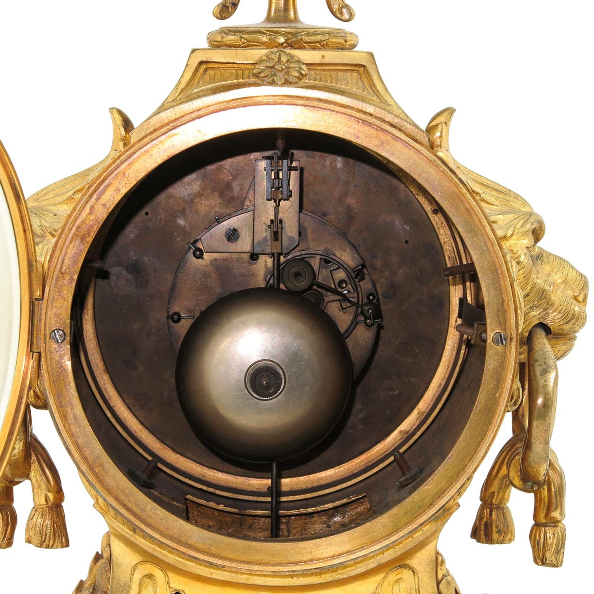 A 3 Piece 19th Century Clock Set - Image 6 of 10