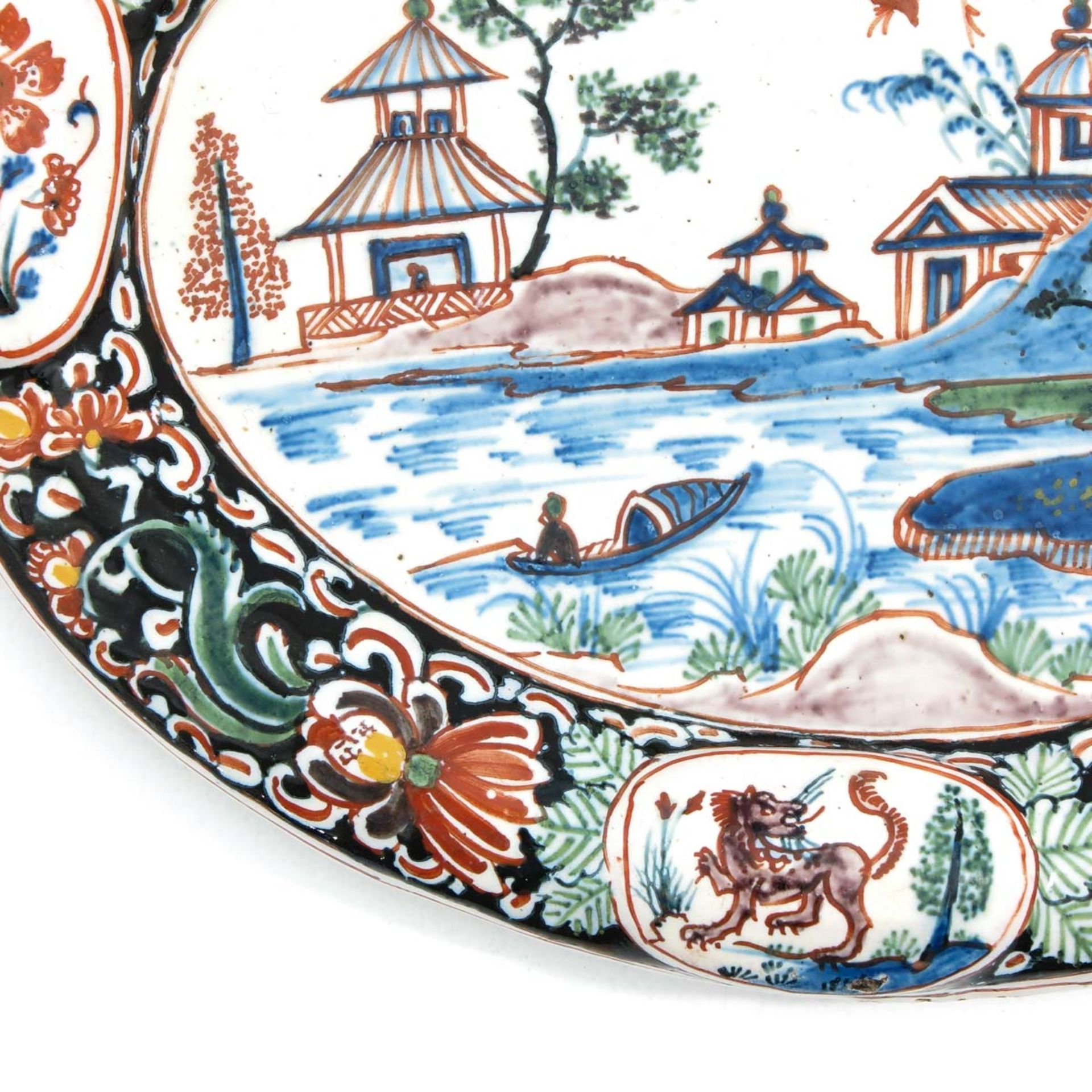 A Delft Plaque Circa 1700 - Bild 7 aus 8