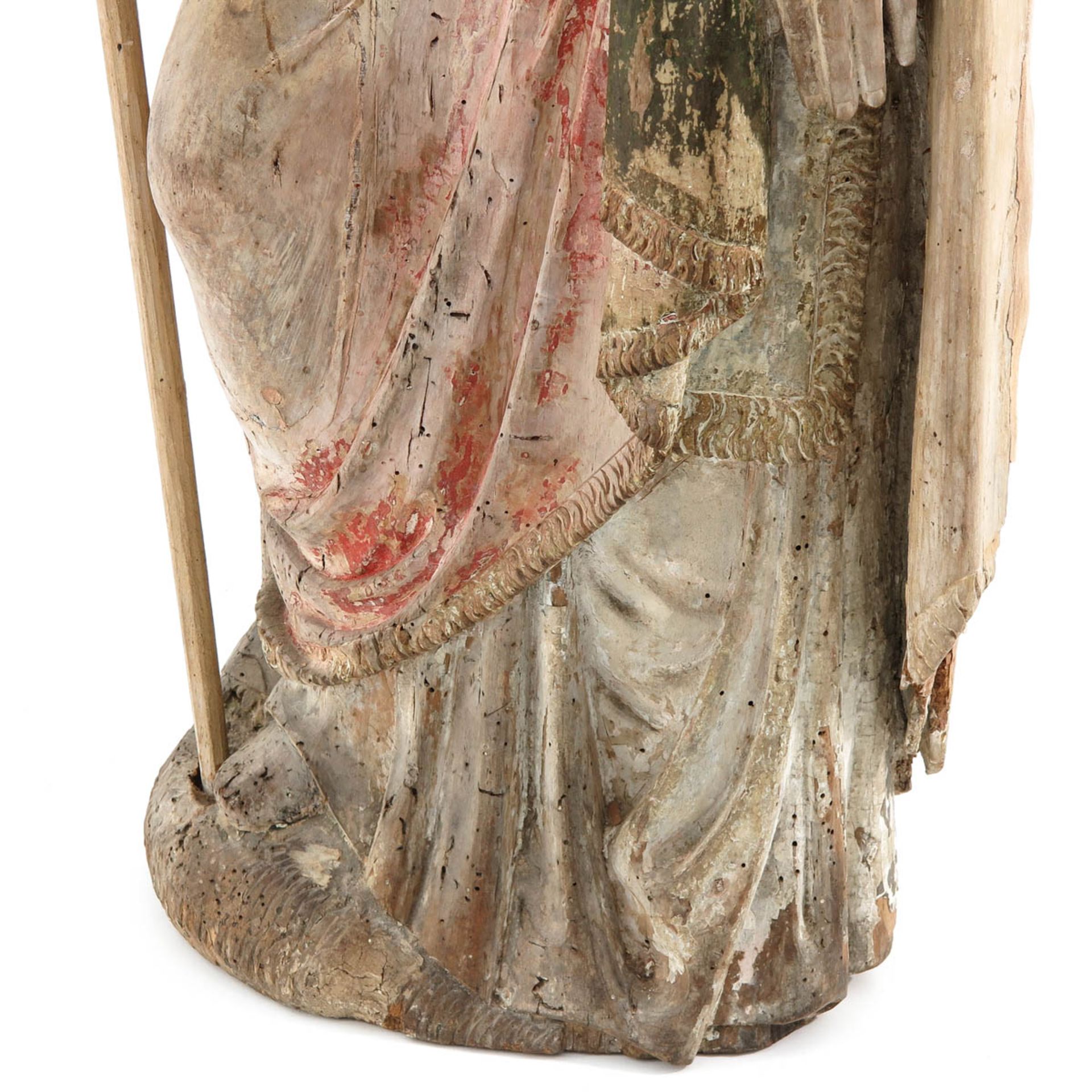 A 17th - 18th Century French Carved French Sculpture - Image 8 of 9