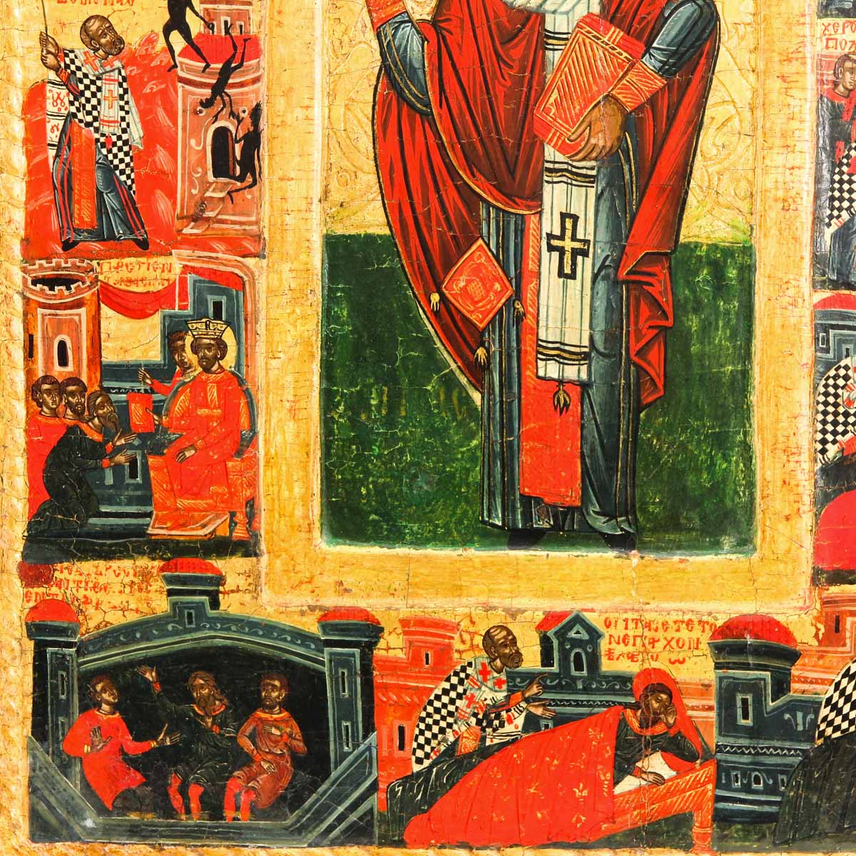 A 17th Century Greek Icon - Image 7 of 8