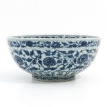 A Blue and White Bowl