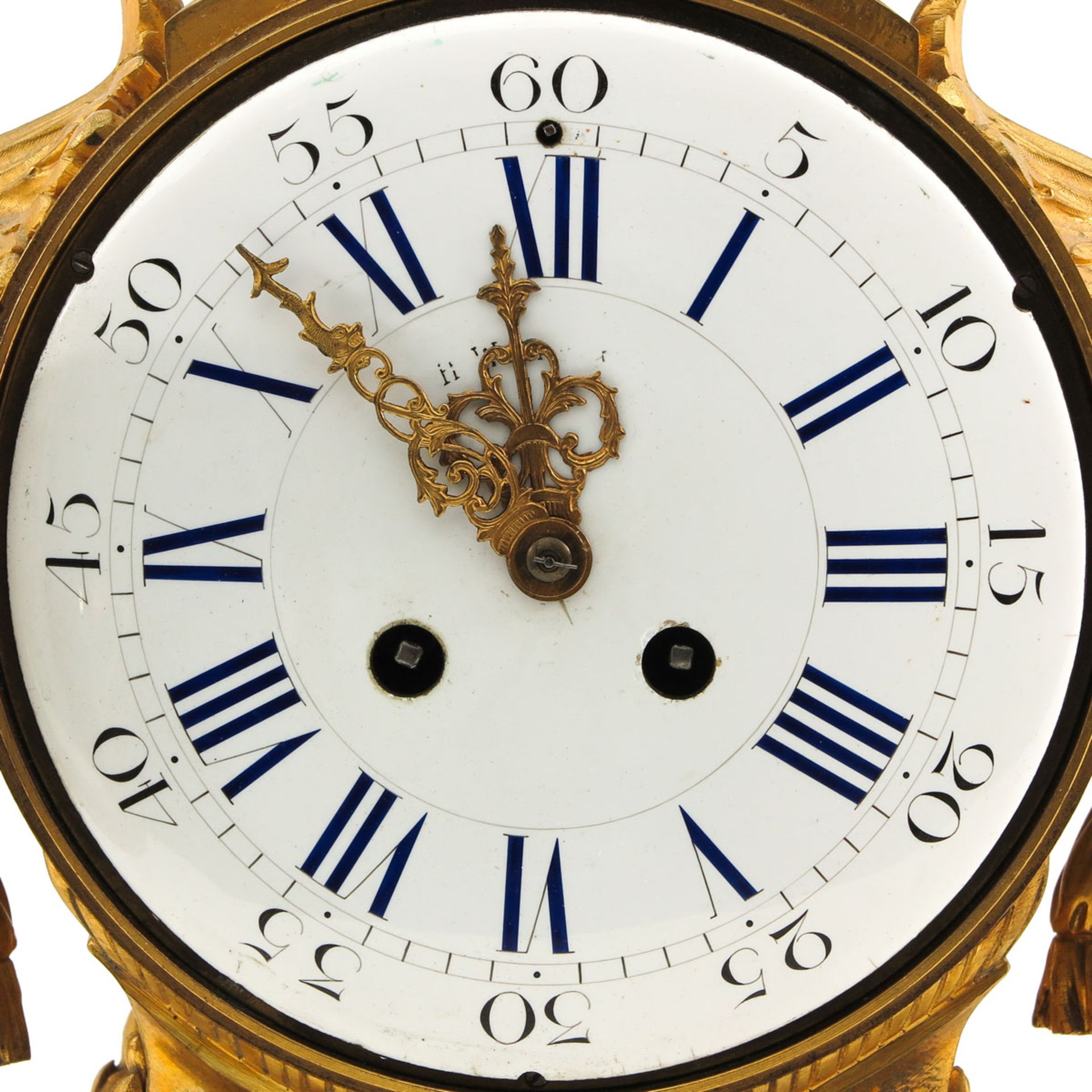 A 3 Piece 19th Century Clock Set - Image 5 of 10