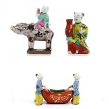 A Collection of 3 Chinese Sculptures