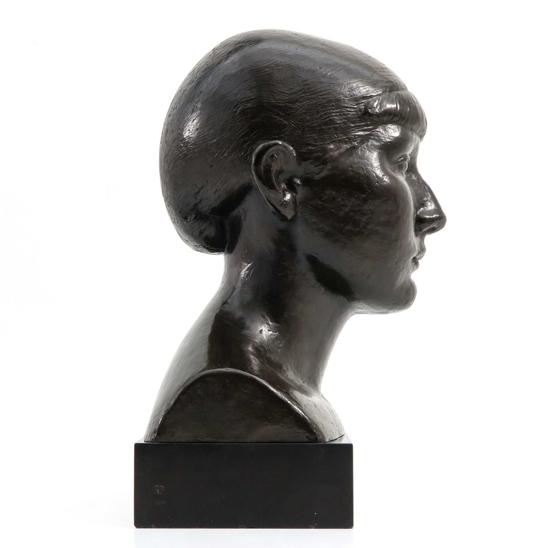 A Bronze Sculpture Signed Henri Mathieu Wezelaar - Bild 4 aus 5