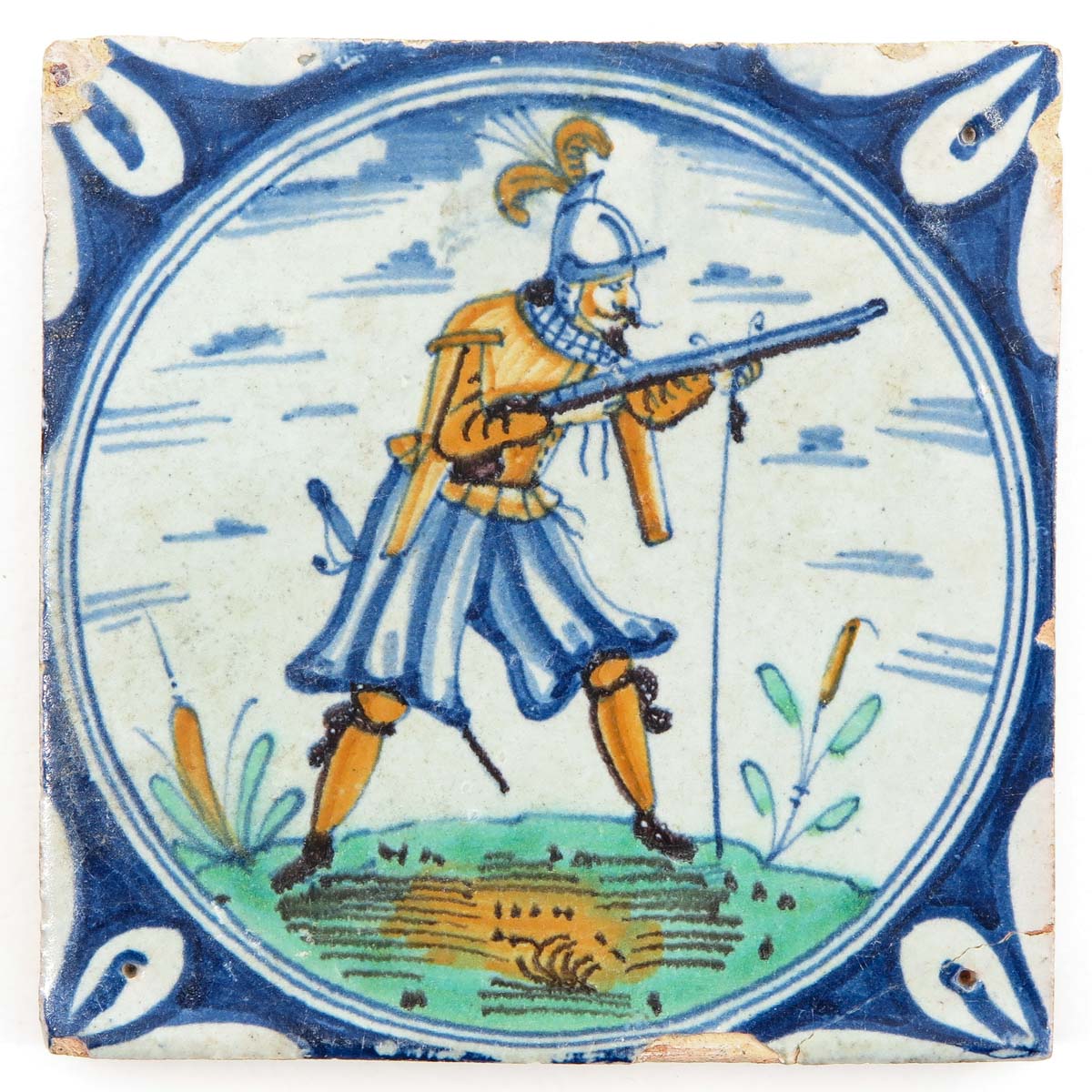 A 17th Century Dutch Tile