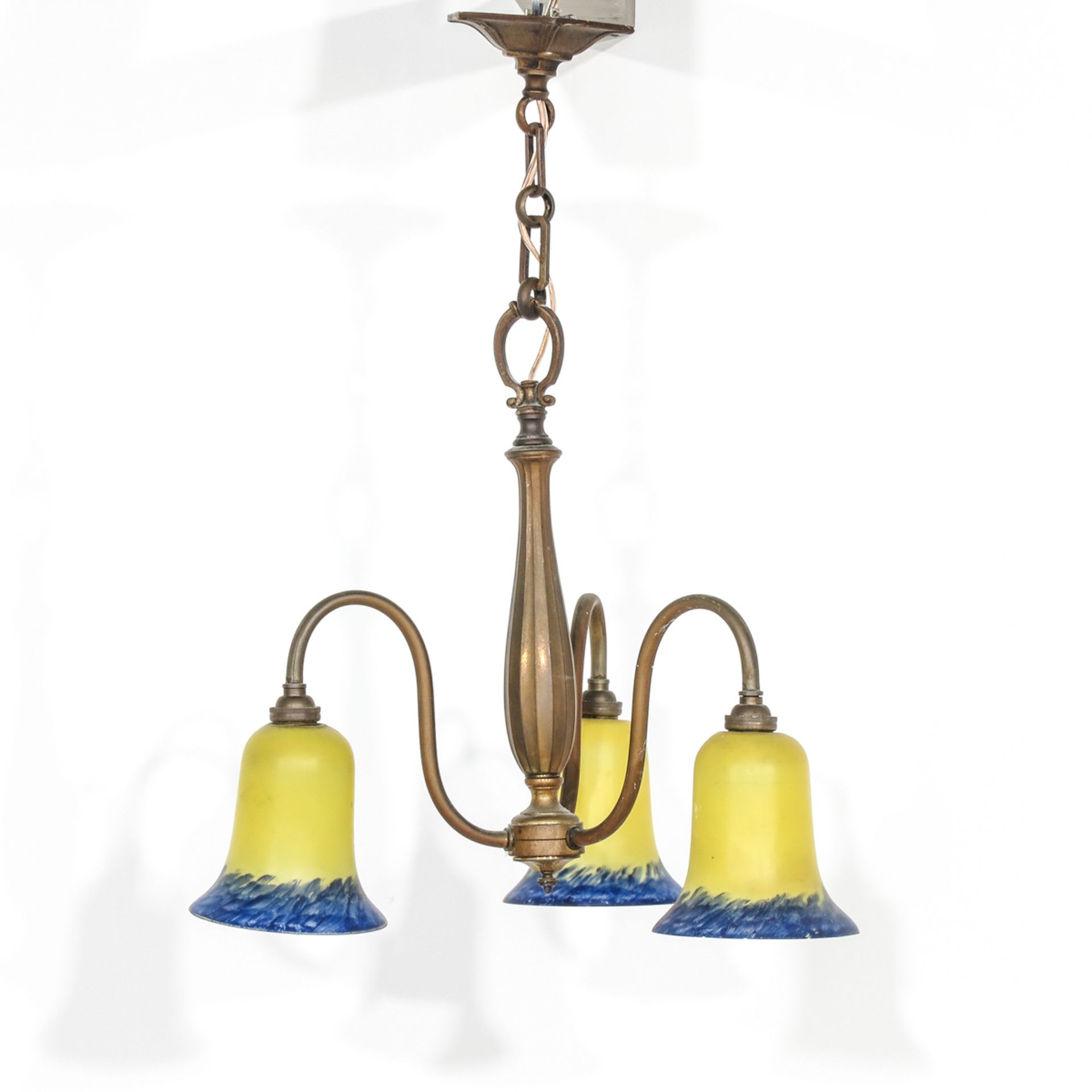 An Art Nouveau Hanging Lamp