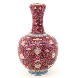 A Famille Rose Vase