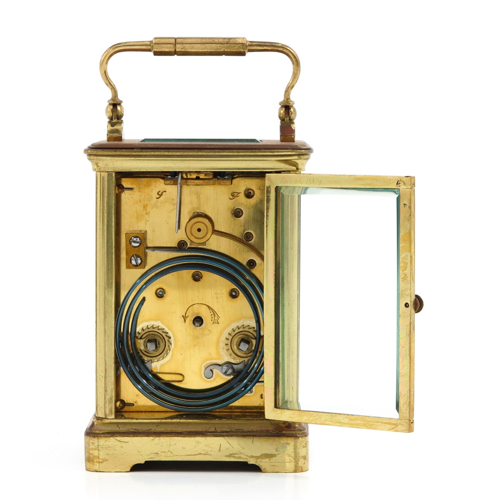 An English Carriage Clock - Image 3 of 9