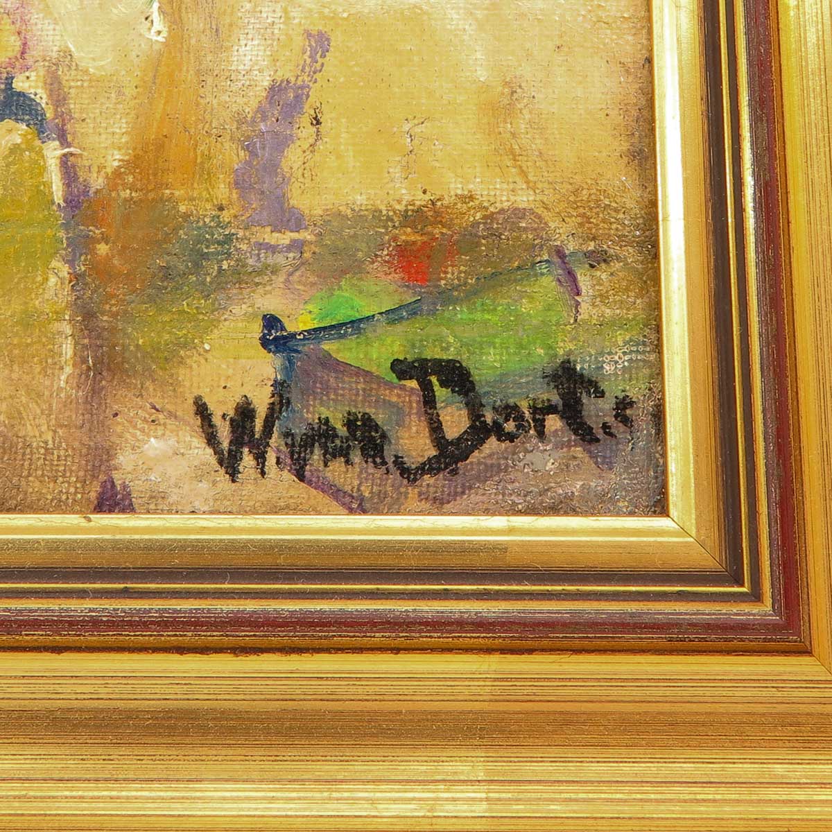 An Oil on Canvas Signed W. van Dort - Image 3 of 7