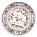 A Polychrome Decor Plate