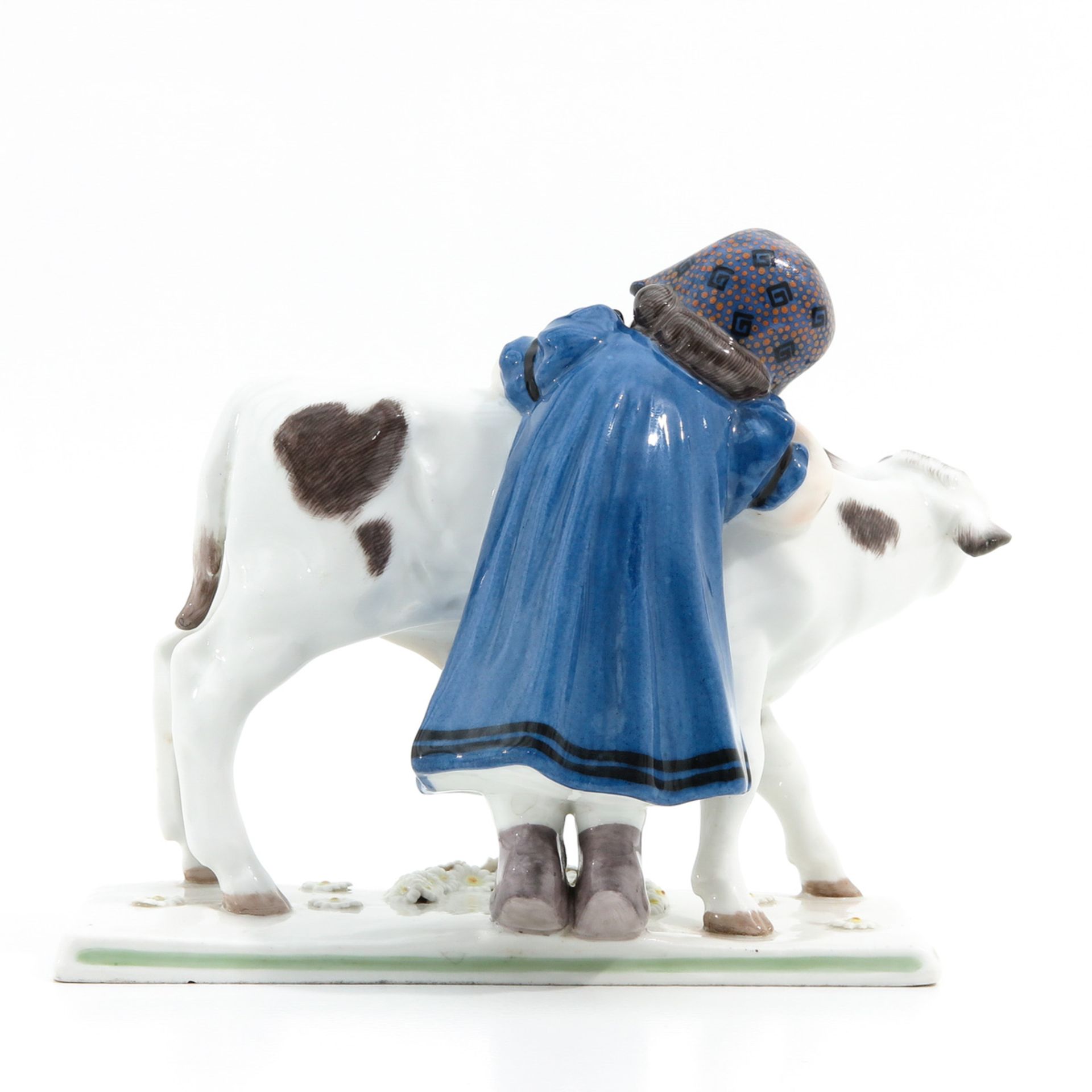 A Meissen Sculpture Designed by Max Bochmann - Image 3 of 9