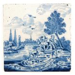 An 18th Century Dutch Tile