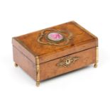 A Napoleon III jewellery box