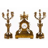 A Napoleon III garniture