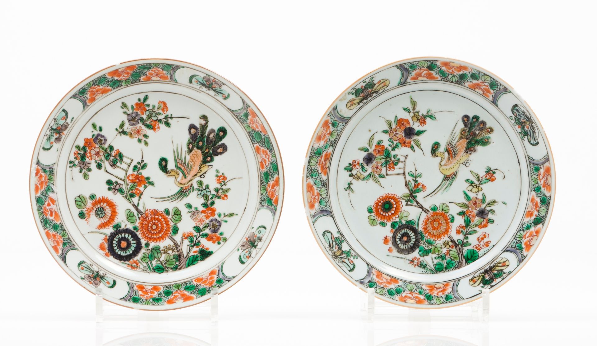 A pair of plates