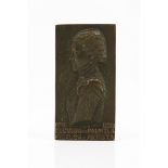 The 3rd Duchess of PalmelaA bronze high-relief plaque depicting the 3rd Duchess of Palmela (1841
