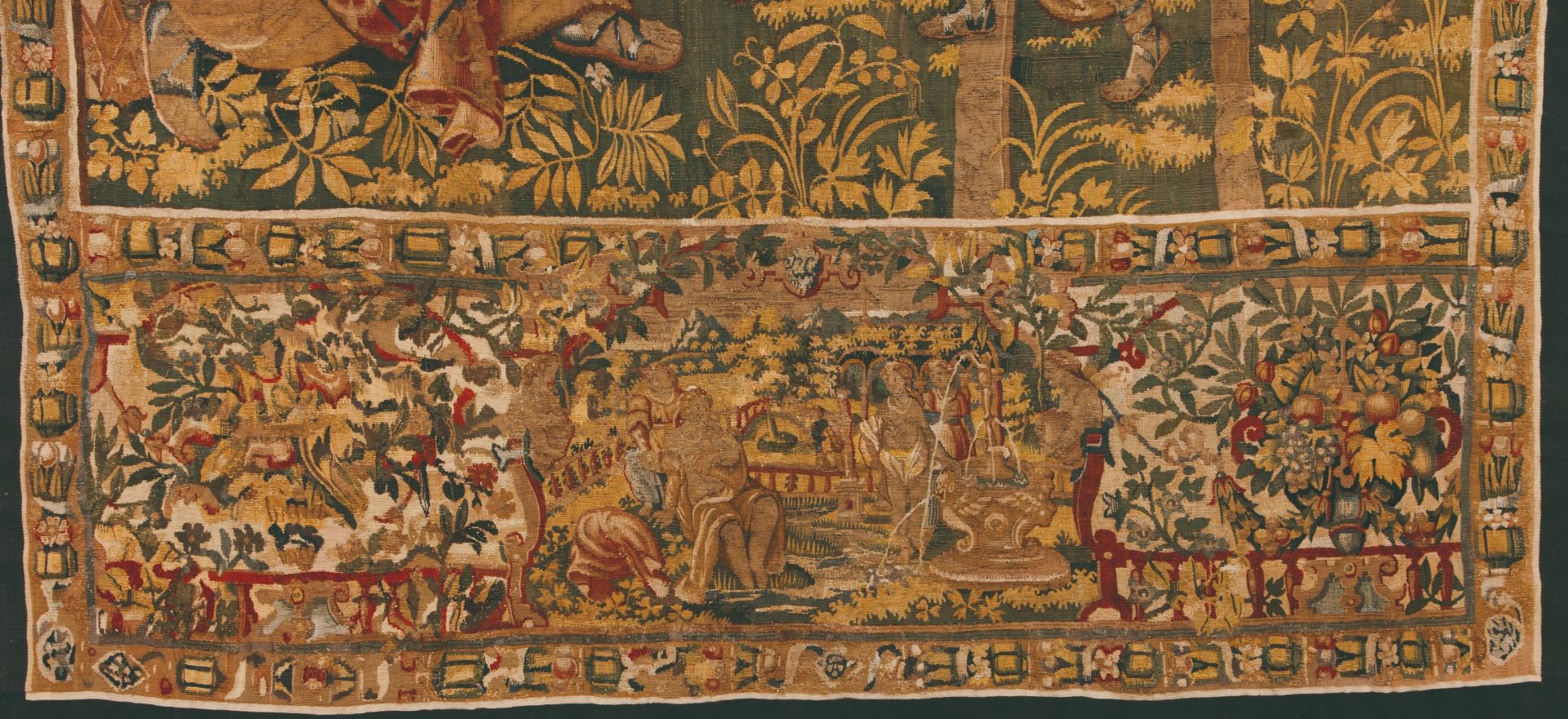 Flemish tapestry - Image 4 of 4