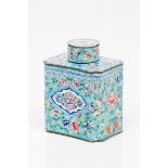 A tea caddy