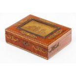 A cigar box