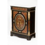 A Boulle style Napoleon III low cupboard