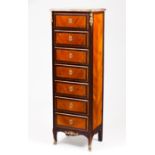 A Louis XV style tall cabinet