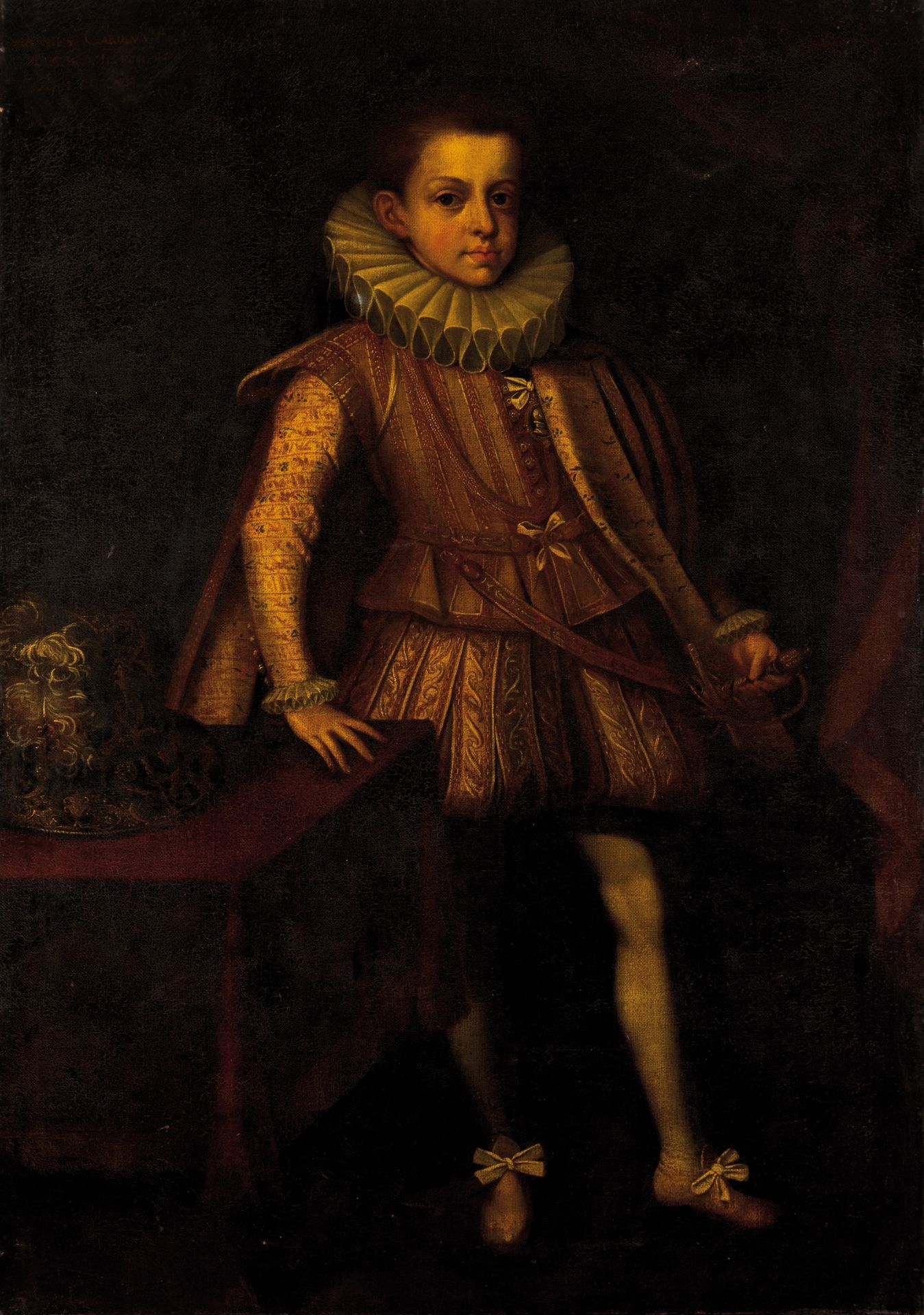 A Follower of Alonso Sanchez Coello (c.1531-c.1590)John Charles of Austria (1605-1619)
