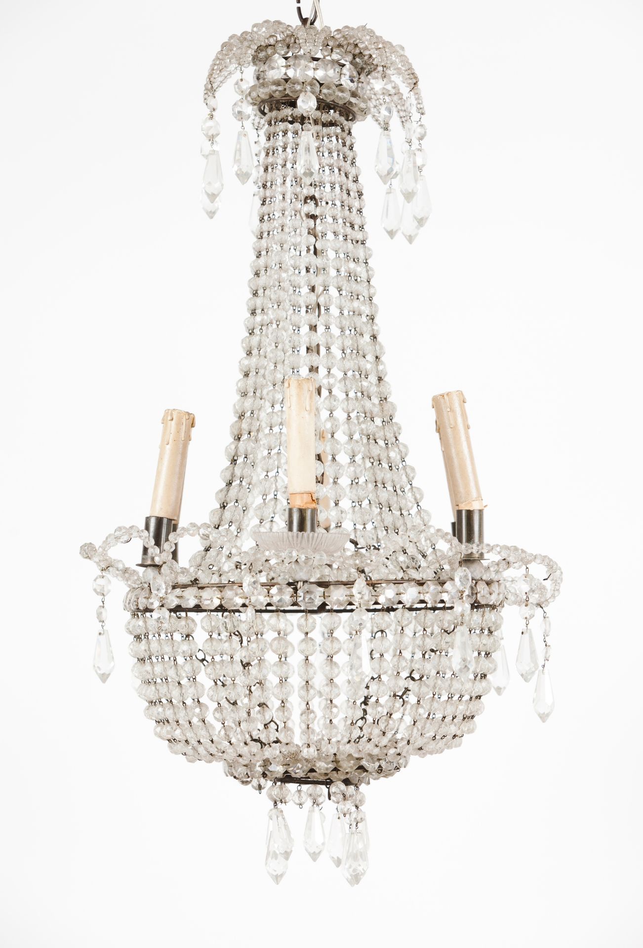 A six branch D.Maria style chandelier