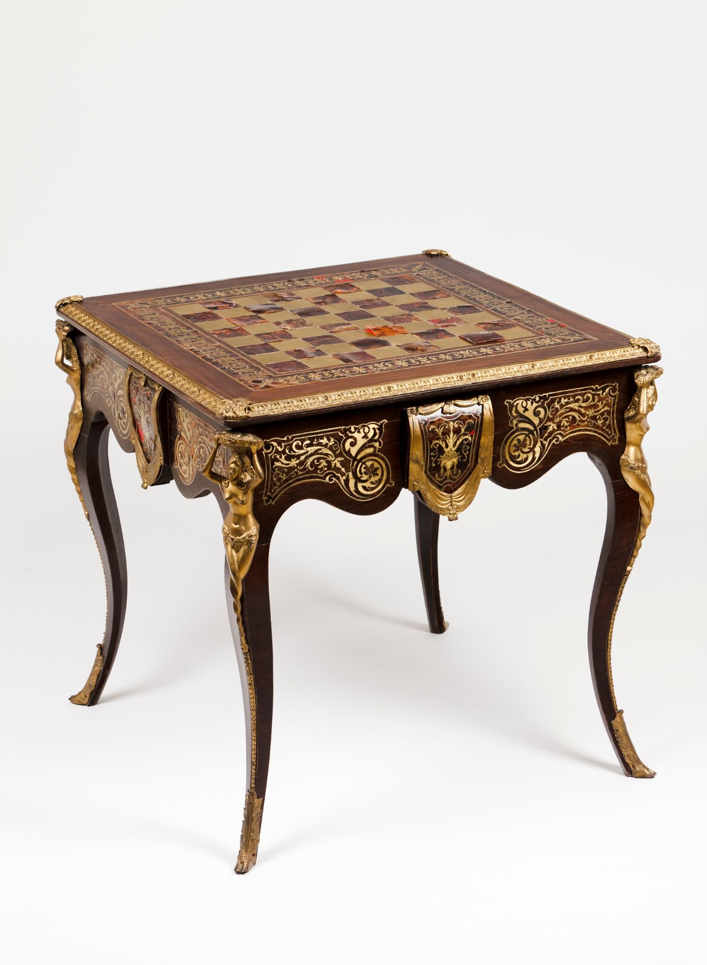 A Boulle style games table